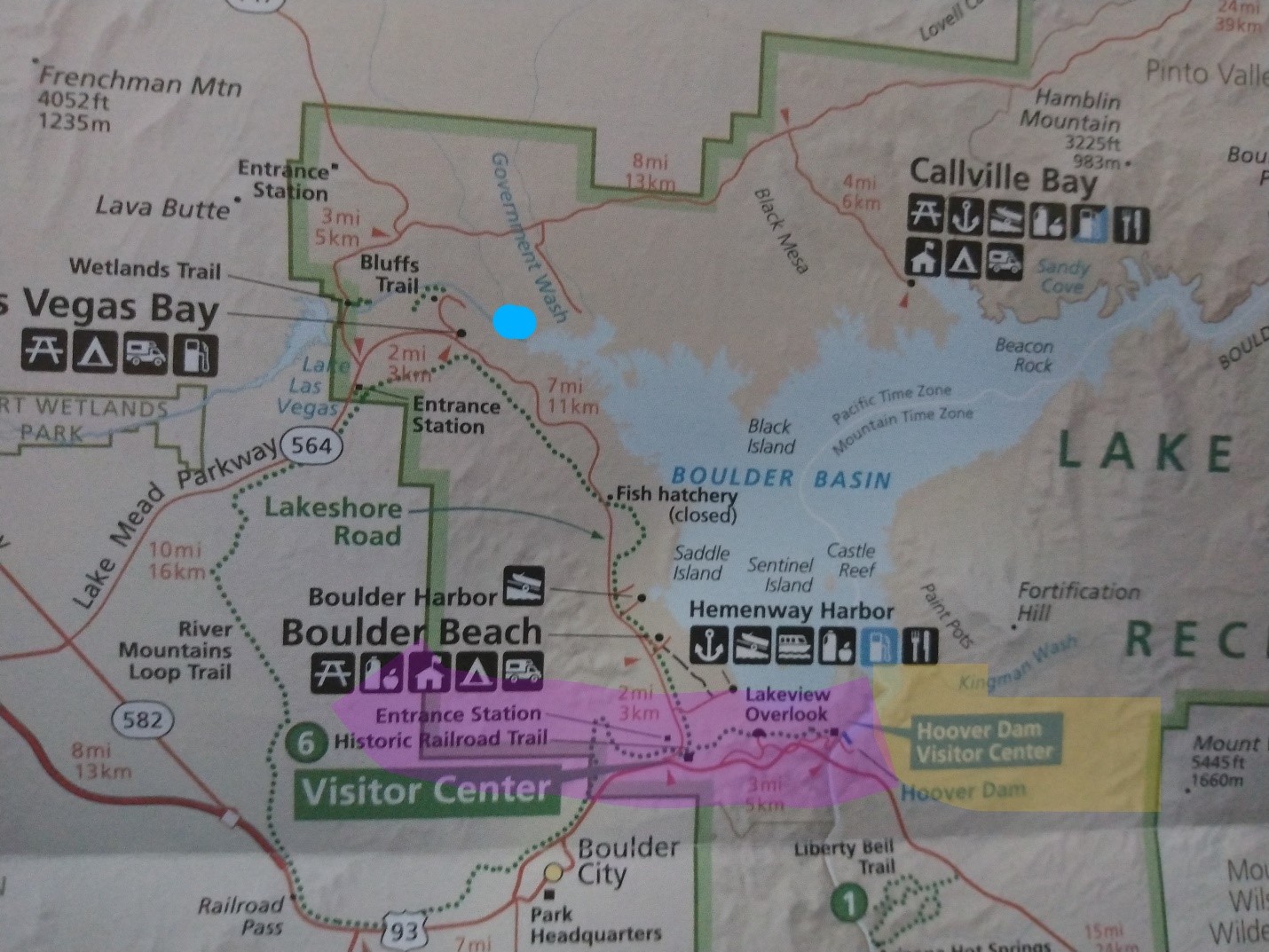 Blog 4: Lake Mead, AZ – M & M Trails